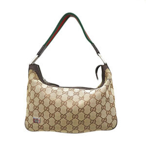 Gucci Monogram GG Canvas Pop Hobo Shoulder bag Brown